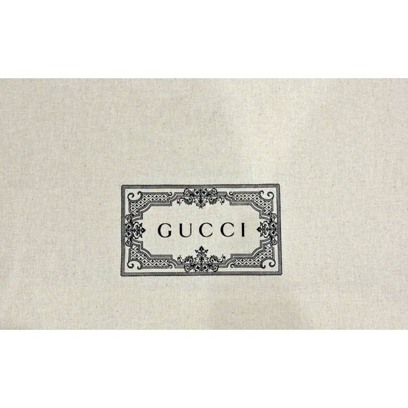 Gucci Reusable XL Cotton Canvas Tote Shopping Gift Bag New - Picture 8 of 8